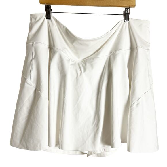 Athleta Ace White Tennis Skort 13.5” Plus Size 3X - Picture 4 of 13